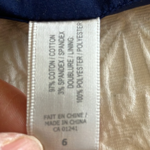 Contemporaine Patterned Lined Pencil Skirt, size 6 - Picture 5 of 9